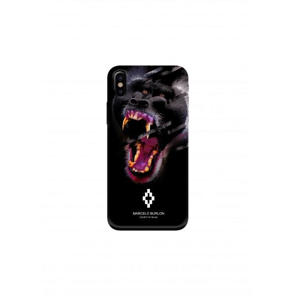 ambulance disk interval back Cover marcelo burlon by benjamins iPhone 8/7/6s/6 4.7 pollici teukenk  gorilla nera BENJAMINS